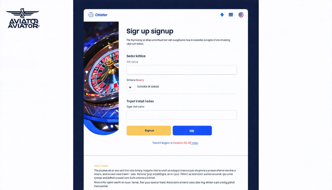 signup Aviator